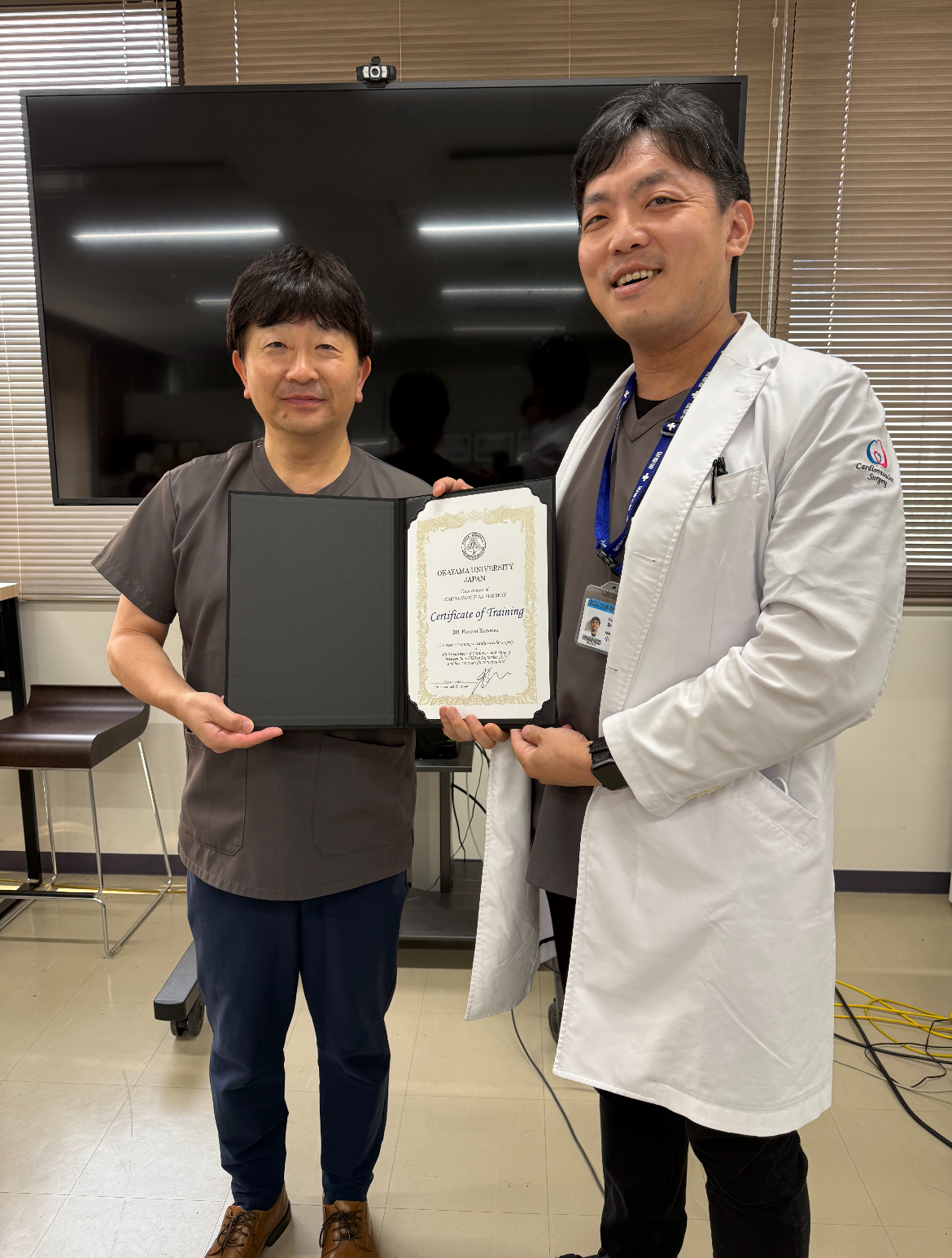 今月末をもって当科を離れる先生方／Doctors leaving our department at the end of this month