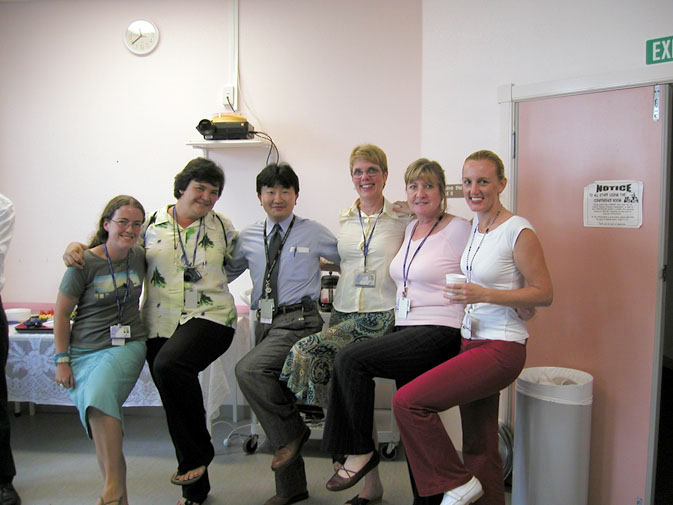 2003, Line Dancing with Secretaries!